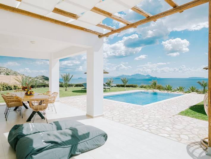 Ferienhaus für 6 Personen, mit Meerblick und Balkon sowie Terrasse und Garten auf Kos - 3