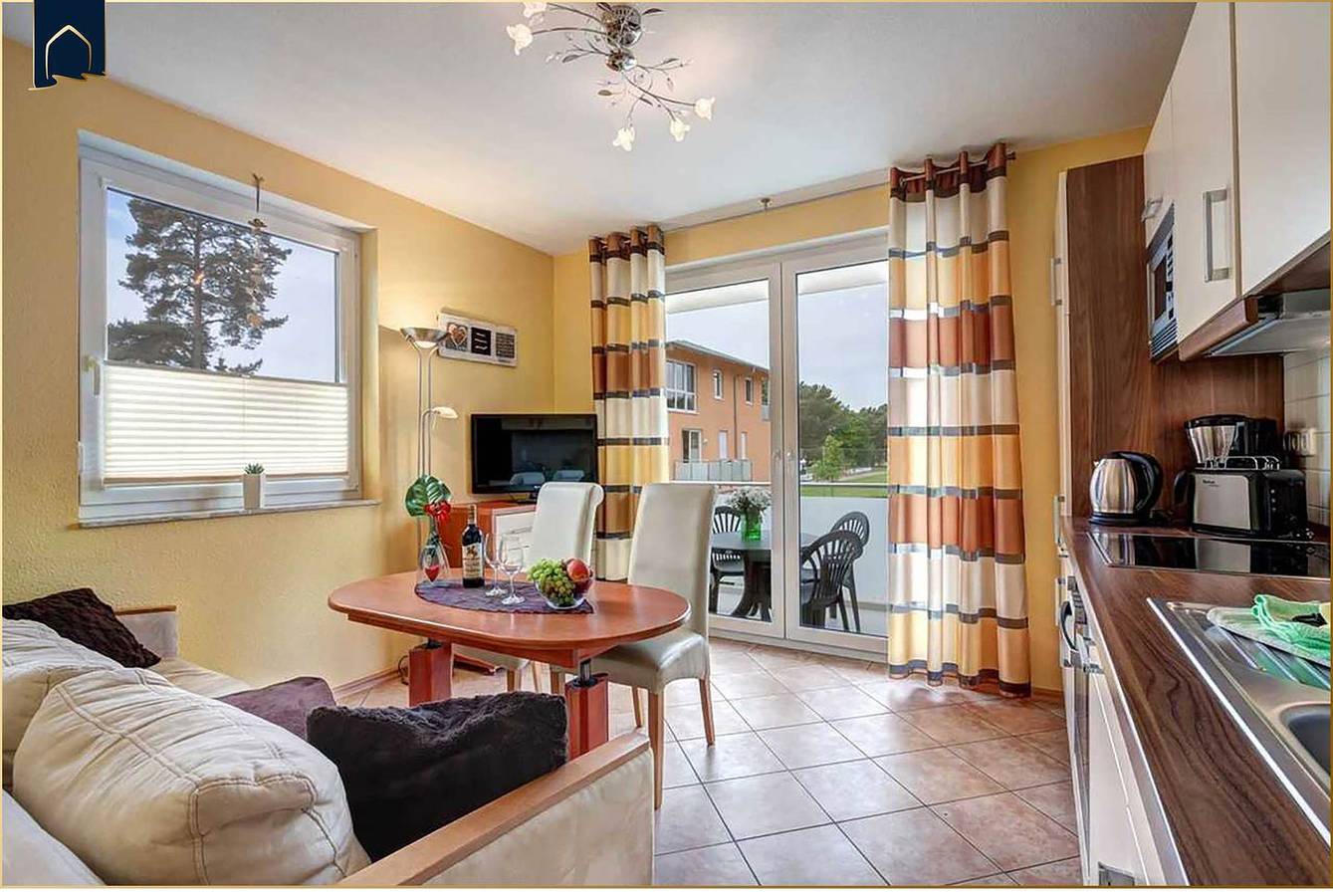 Apartamento entero, Gemütliche Ferienwohnung mit Balkon & Parkplatz – strandnah auf Usedom in Ückeritz, Bernsteinbäder