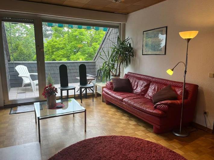 Ferienwohnung für 5 Personen, mit Balkon und Terrasse sowie Ausblick in Kaarst
