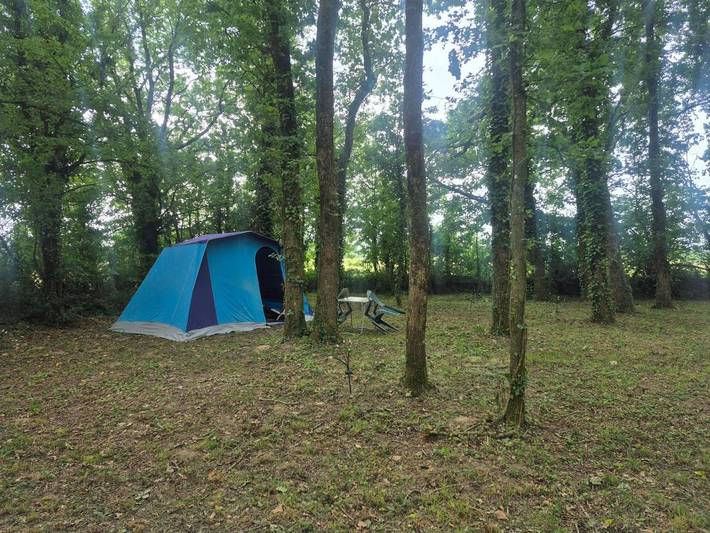Location de vacances pour 3 personnes, avec Terrasse ainsi que Jardin et Vue dans Maxent