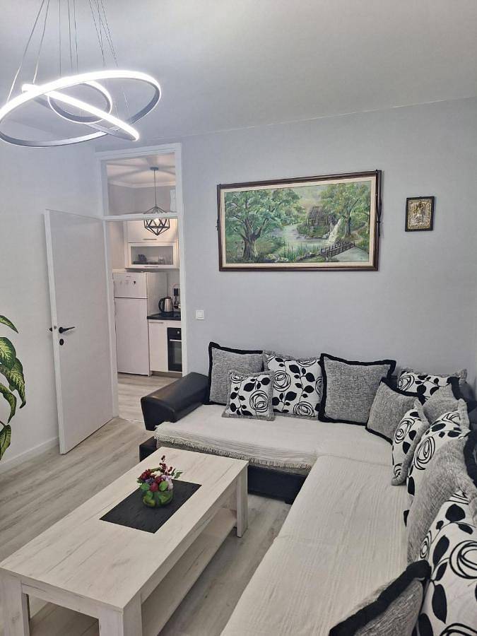 Apartament wakacyjny dla 3 osób, z balkon i widok w Budva