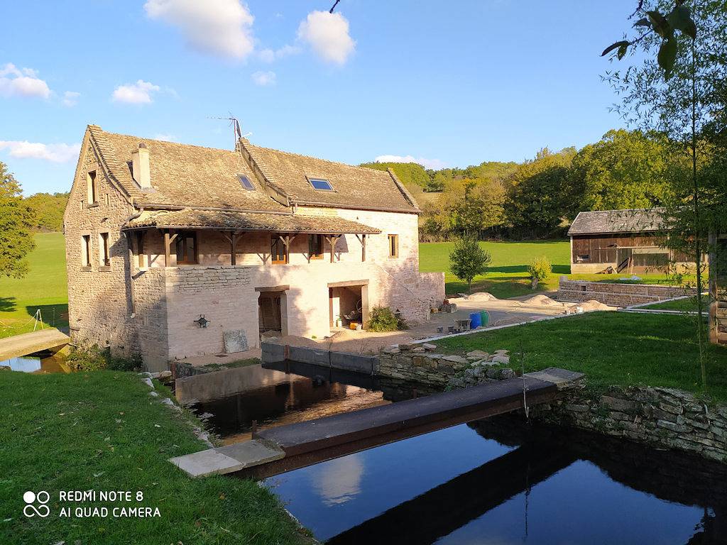 Gîte de groupe Moulin Tapin in Mancey, Région de Chalon-sur-Saône