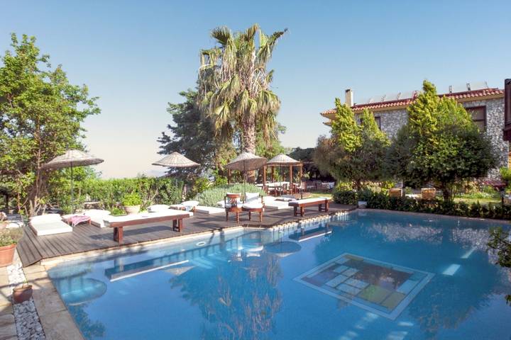 Ferienhaus für 12 Personen, mit Terrasse und Pool, mit Haustier in Ägäisregion - 2