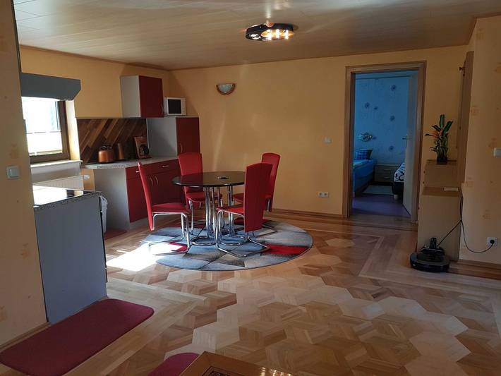 Ferienwohnung für 4 Personen, mit Garten, kinderfreundlich