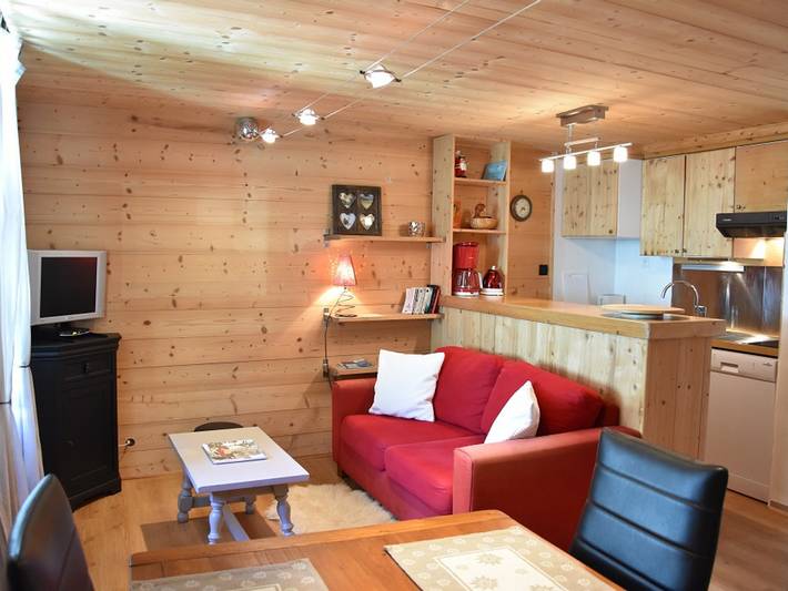 Lodge for 4 people in French Alps