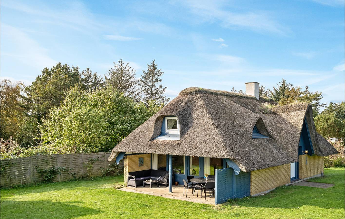 Ferienhaus für 6 Personen mit Terrasse in Thyholm, Oddesund