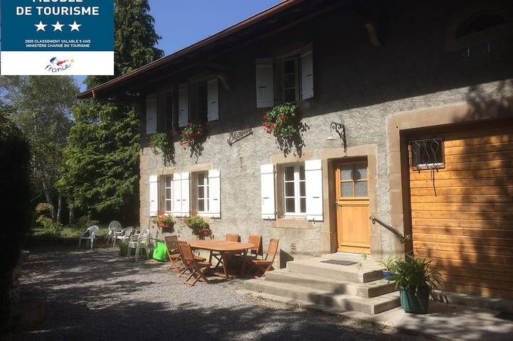 Gîte pour 6 personnes, avec Jardin à Sciez