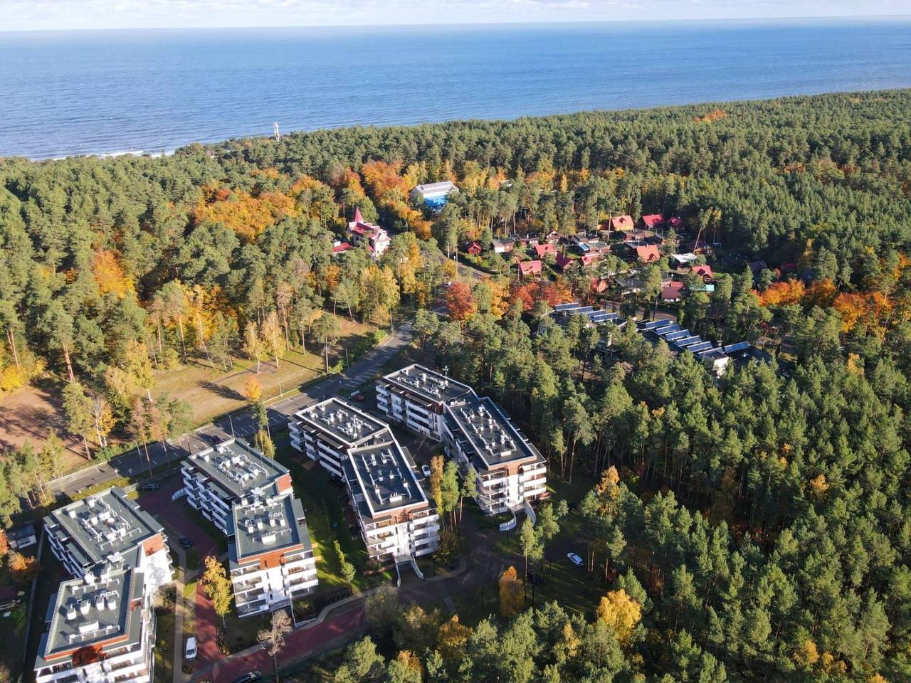 Ganze Wohnung, Wohnung in Stegna mit Garten in Stegna, powiat nowodworski