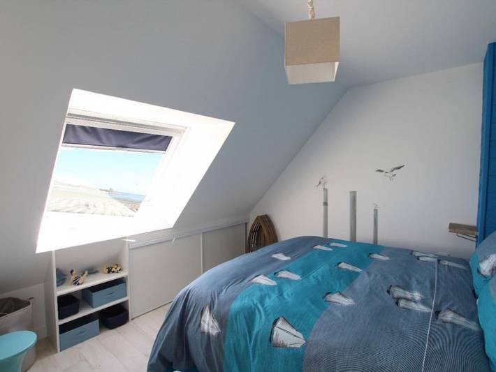 Appartement entier, Appartement de vacances pour 4 personnes avec balcon in Saint-Vaast-la-Hougue, Région de Cherbourg