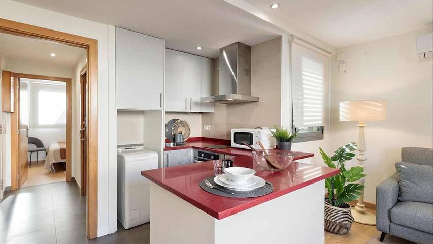 Ferienwohnung für 3 Personen, mit Terrasse in Barcelona - 3