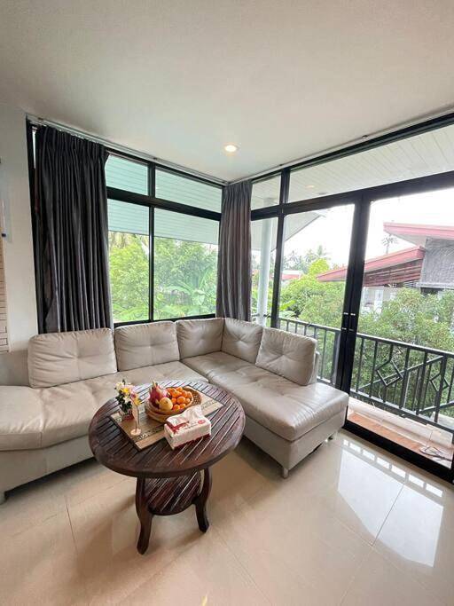 Appartement de vacances pour 4 personnes, avec jardin ainsi que balcon et vue - 1