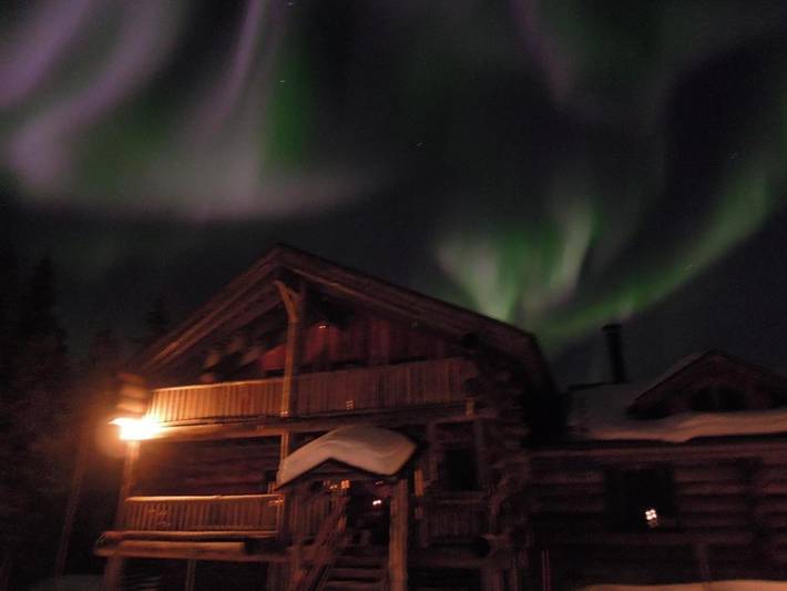 Location de vacances pour 8 personnes, avec jardin ainsi que sauna et vue, adapté aux familles dans Kittilä - 3