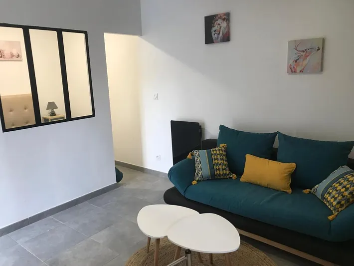 Apartamento de vacaciones para 3 personas, con jardín y terraza - 1
