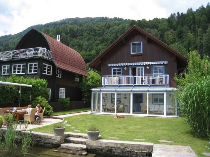Chalet für 4 Personen, mit Terrasse und Garten am Ossiacher See