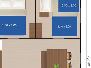 Bungalow für 5 Personen in Mali Lošinj, Kvarner Bucht, Bild 2