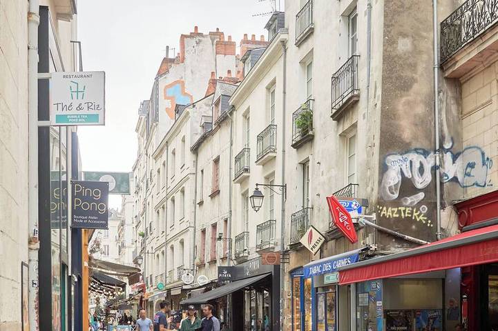 Apartamento entero, The Carmes Lodge in the Heart of Nantes Wi-Fi in Nantes, Nantes region