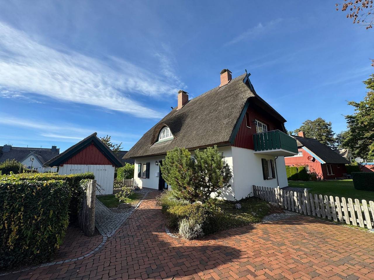 Ganze Wohnung, Komfortable Ferienwohnung mit Balkon, Kaminofen in Born a. Darß in Born a. Darß, Born am Darß