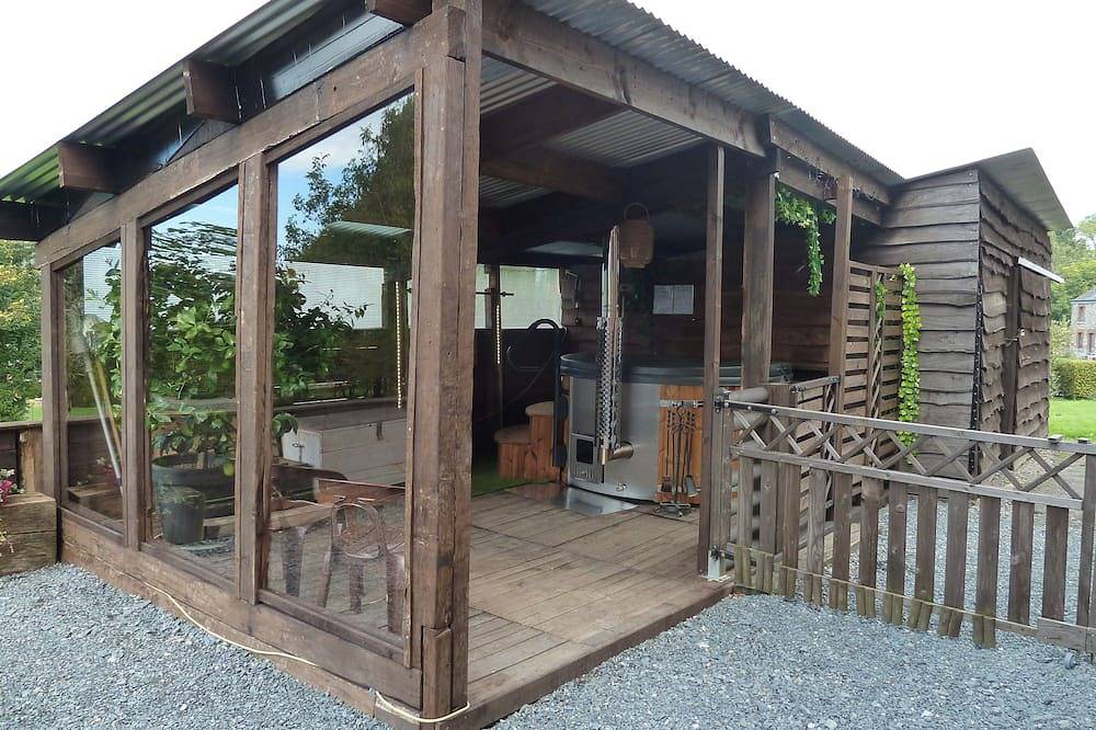 \"Chez Lulu - Gîte cocon avec Bain Nordique ** / Sauna Ardenne in Nassogne, Luxemburg Provinz