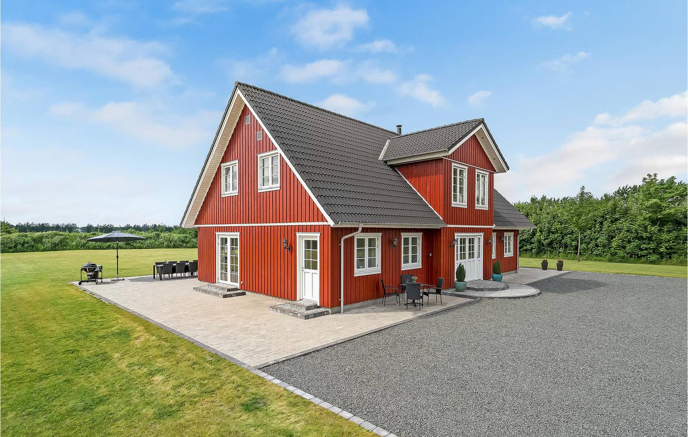 Ferienhaus für 12 Personen mit Whirlpool in Billund und Umgebung