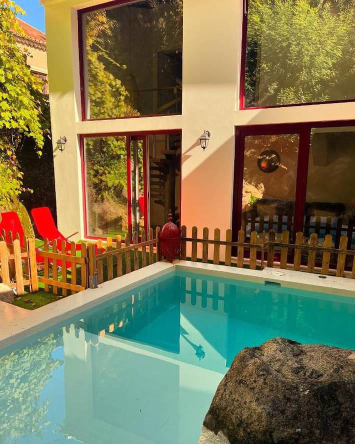 Casa de vacaciones para 4 personas, con Terraza y Jardín además de Piscina y Vistas en Sintra