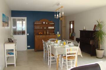 Chambre d’hôte pour 3 personnes, avec jardin à Saint-Hilaire-de-Riez