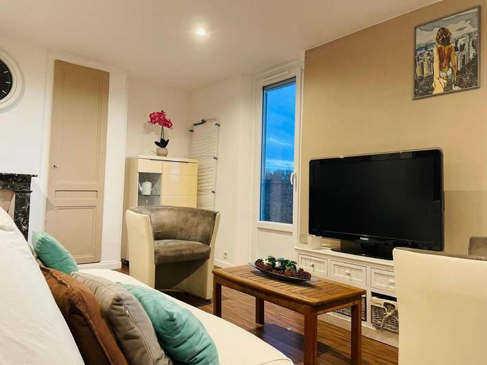 Appartement de vacances pour 4 personnes, avec vue sur le lac et jardin