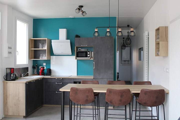 Maison de vacances pour 6 personnes, avec jardin à Reims