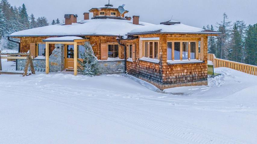Hütte für 4 Personen, mit Terrasse und Sauna, mit Haustier in Weißpriach