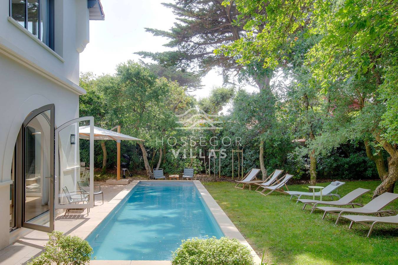 Appartement de vacances entier, Casa Del Mar, villa à 200 m de l'océan, située à la plage centrale d'Hossegor in Hossegor, Côte d’Argent