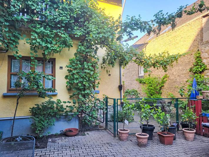 Ferienwohnung für 4 Personen, mit Terrasse und Garten in Rheinhessen
