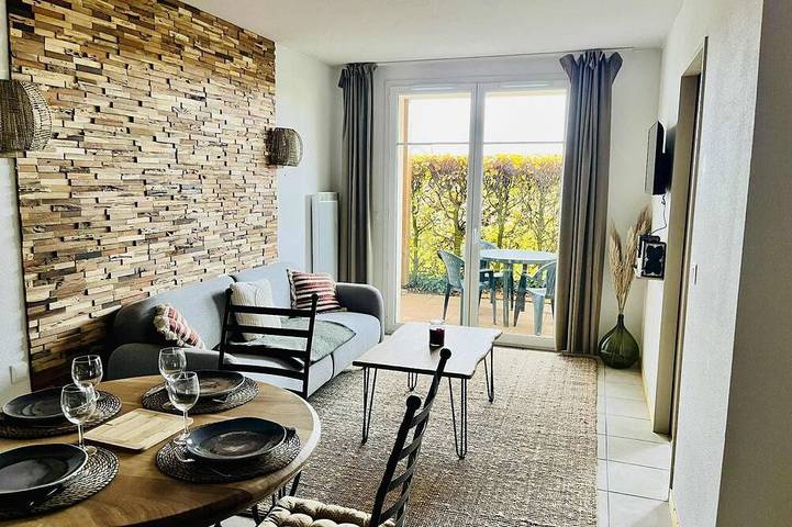 Appartement de vacances pour 4 personnes, avec piscine