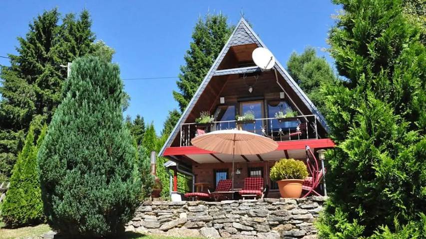 Ferienhaus für 5 Personen, mit Garten und Sauna