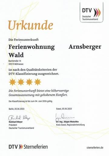 Ferienwohnung für 4 Personen in Möhnesee, Kreis Soest, Bild 2