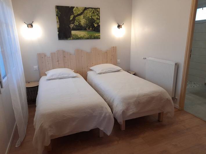 Chambre d’hôte pour 2 personnes, avec jardin