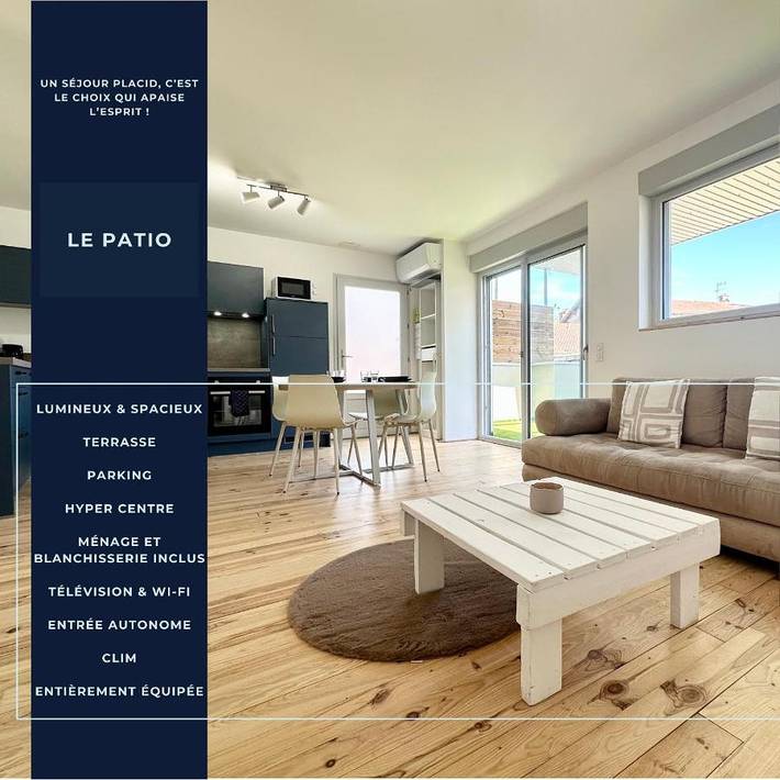 Apartamento de vacaciones para 4 personas, con vistas y terraza - 1