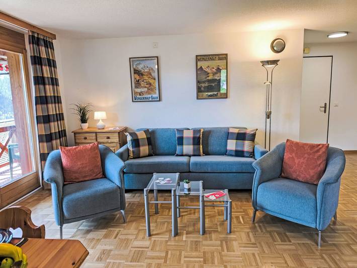 Ferienwohnung für 4 Personen, mit Balkon in Lauterbrunnen