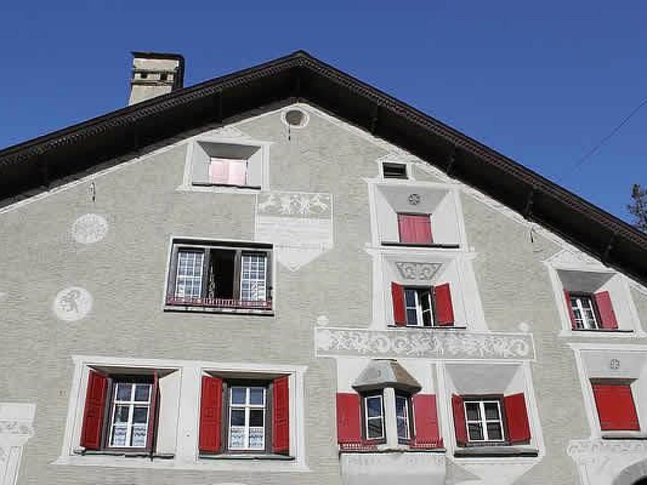 Ganze Wohnung, Chesa Dusch in Samedan, Sankt Moritz