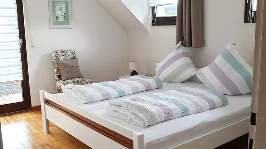Ferienhaus für 5 Personen, mit Balkon