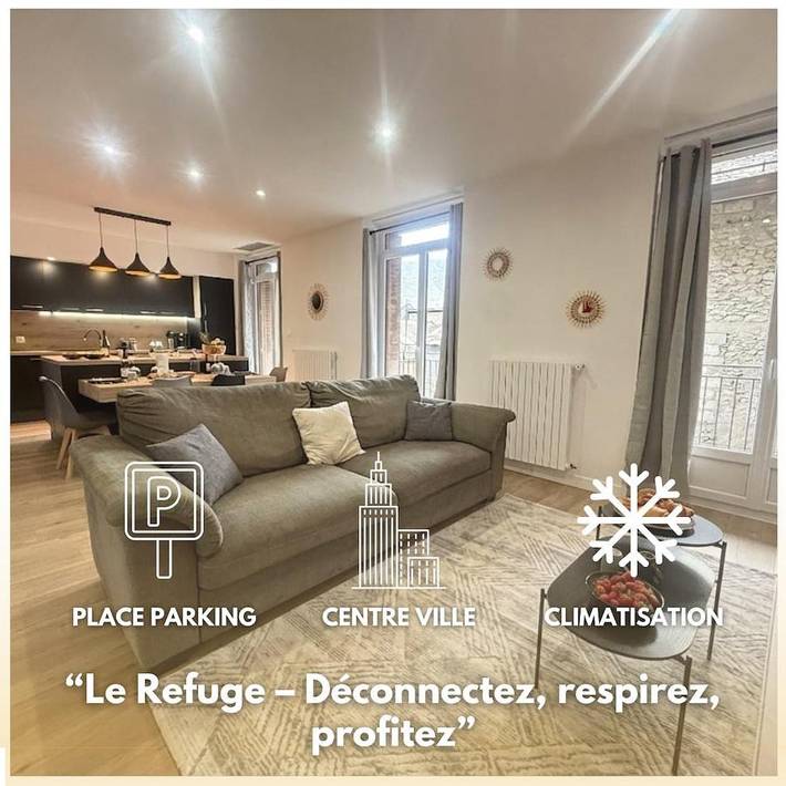 Gîte pour 6 personnes, avec balcon dans Office de Tourisme de Saint Jean de Maurienne