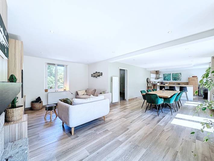 Maison de vacances pour 8 personnes, avec Terrasse ainsi que Jardin et Vue sur le lac