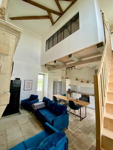 Gîte pour 6 personnes, avec jardin ainsi que vue et piscine à Tonnay-Charente