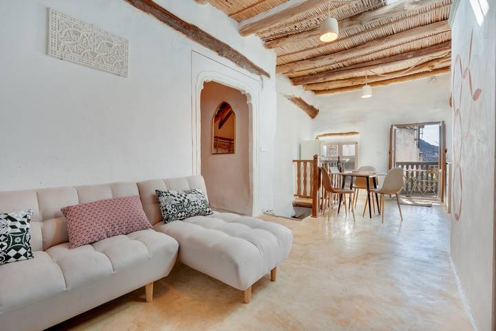 Casa rural para 4 personas, con Balcón y Sauna en Atalbeitar, La Taha