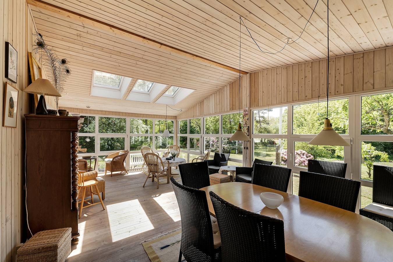 Schönes Ferienhaus im Erholungsgebiet in Boderne, Aakirkeby