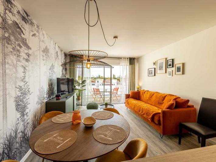 Appartement de vacances pour 4 personnes, avec balcon