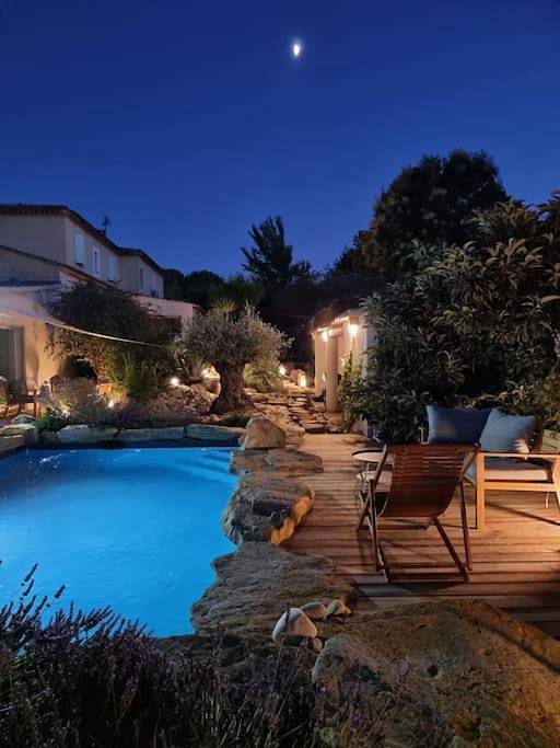 Une Oasis au Pays de Cézanne in Aix-en-Provence, Aix-en-Provence en omgeving