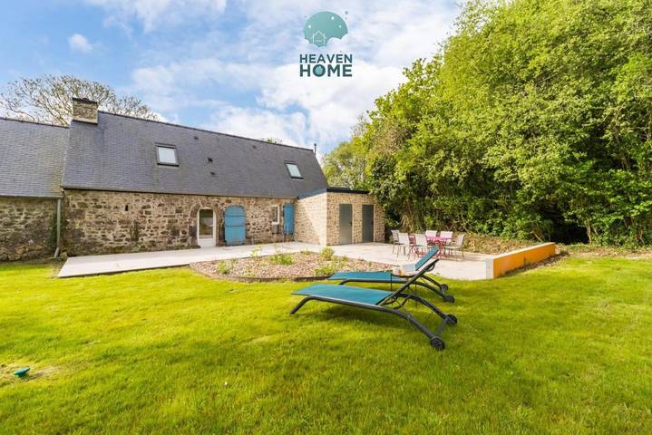 Maison de vacances pour 6 personnes, avec Terrasse et Jardin à Plouaret
