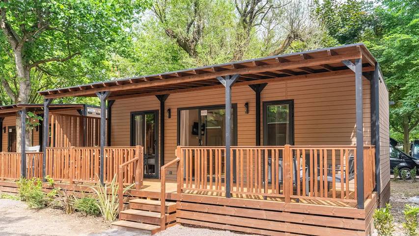 Bungalow per 4 persone, con terrazza e piscina in Trentino-Alto Adige