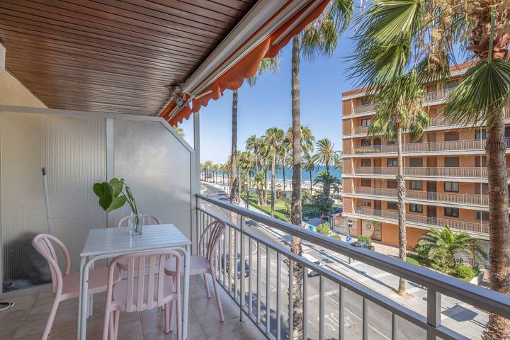 Appartement de vacances pour 7 personnes, avec balcon, animaux acceptés à Salou