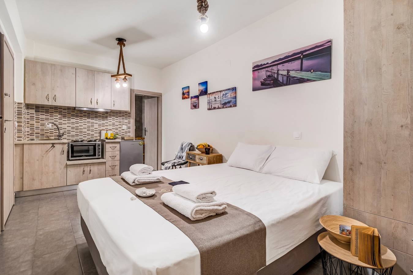 Ganze Wohnung, Ferienwohnung 'Oceanida Aelia Room 2' mit Gemeinschaftspool und Wlan in Nikiana, Alexandros