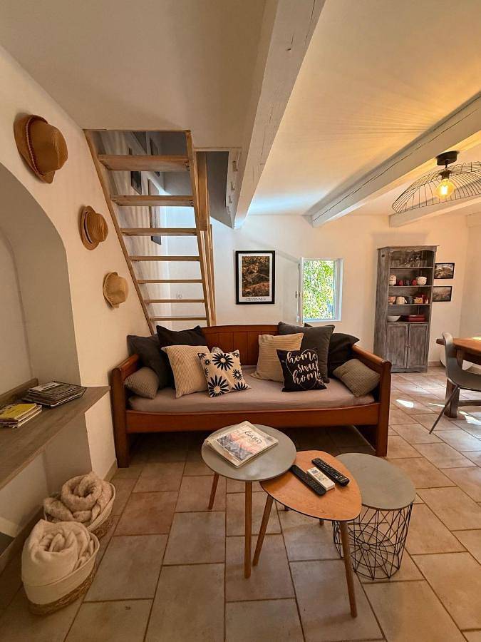 Maison de vacances pour 3 personnes, avec jardin